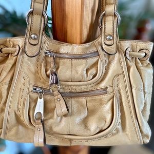 B. Makowsky Handbag - Tan